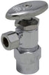 PROFLO PFXAV32C 1/2" x 3/8" Multi Turn Angle Supply Stop - Chrome...