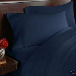 Elegant Comfort 1500 Premier Hotel Quality Super Soft Wrinkle Free 4 pc Sheet Set, Deep Pocket, Twin Navy...