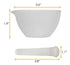 EISCO Porcelain Mortar & Pestle Set, 2oz (60ml) - Unglazed Grinding Surface - Excellent for Kitchen or Laboratory - Grinds Powdered Chemicals, Her...
