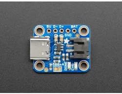 Adafruit Lipo 4410 Micro Charger for LiPoly Batt with USB Type C Plug...