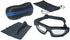 Motorcycle Goggles For Men: Heavy-Duty Motorcycle Riding Goggles w/Hard Case, Cleaning Cloth, & Pouch...