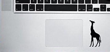 Giraffe Eating Decal ** Two Pack ** Vinyl Sticker|MacBook Laptop Computer Cars Trucks Vans Walls| Black |3.5 x 1.5 in|CCI868...