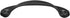 uxcell Cup Pulls, Carbon Steel Shell Pull Handles Black for Dresser Kitchen Cabinet Drawer, 66mm Hole Distance 35mm Width, 10 Pack...