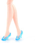 TOYANDONA 30 Pairs Doll Shoes, Fashion Doll High Heels Shoes Miniature Doll Shoes Mini Doll Costume Accessories for Girls Dollhouse Crafts ( Blue ...