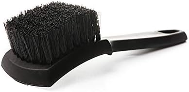 Tire Brush, Black Stiff Bristle Wheel Cleaning Brush, Car Carpet Brush, Detail Brush...