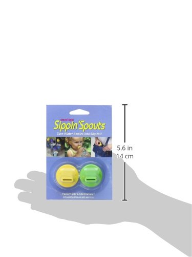 New Sippin' Spout, Colors may vary 2 Count (Pack of 1)...