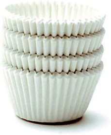 Giant Muffin Cups - 250 Pc - USA MADE -White Cupcake Liners for Baking Fluted Giant Muffin Liners Paper Liners for Large/Jumbo Muffins- Food-Grade...