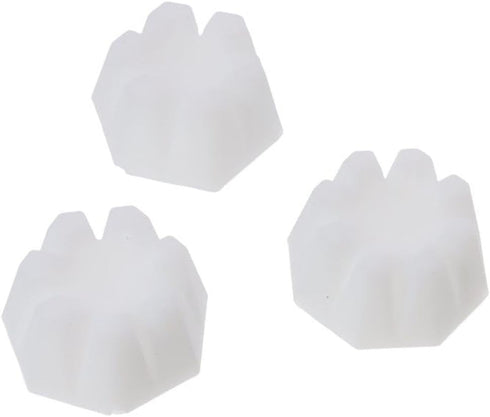 6 Pcs White Silicone Flower Pour Cups,Paint Pouring Split Cup,Art Reverse Flower Dip Fluid Painting Supplies for Painting, DIY Craft...