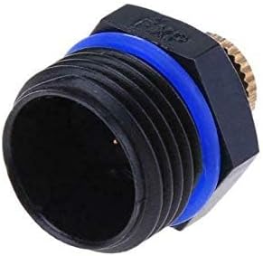 9 Pcs Garden Misting Nozzles 1/2" Adjustable Garden Lawn Water Spray Misting Nozzle 360-rotating Agricultural Lawn Watering atomizing Greenhouse S...