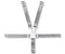 Minnebaby High Chair Straps, Replacement 5 Point Harness Straps for High Chair...