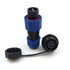 2Pin Aviation Connector Plug and Socket,Waterproof Power Connector,Panel Mount 13mm,Waterproof IP67,LED Light Cable Wire Connector...