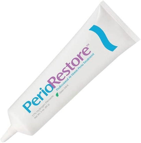 Perio Restore Gel 3 Ounce Tube; 1.7% Hydrogen Peroxide Oral Cleansing Treatment Gel. Mint Flavor...