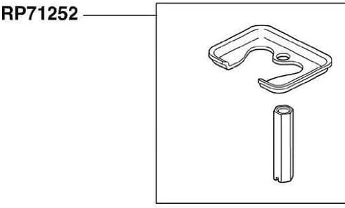 Delta Faucet RP71252 Nyla Mounting Hardware, Chrome...