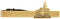 LDS Nauvoo Illinois Temple Gold Steel Tie Bar - Tie Clip - Priesthood Gift, LDS Missionary, Tie Clip...