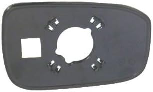 Driver Side Non-heated Mirror Glass w/backing plate, Honda Accord Sedan, 4 1/2" x 7 3/8" x 7 1/2" (Japan & US Built)...