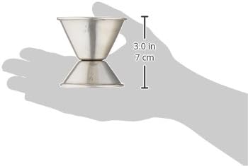 Winco Jiggers Steel 1/2 Ounce x 1 Ounce...