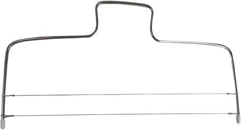 Baking Adjustable 2-Wire Layer Cake Cutter Leveler, Stainless Steel, 13.3-Inches x 6.7-Inches...