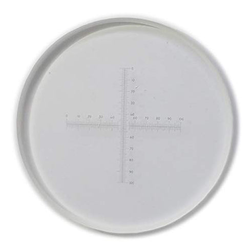 0.1mm High Precision Ocular Micrometer Microscope Micrometer Cross Microscope Calibration Ruler Slides The Micrometer Eyepiece...