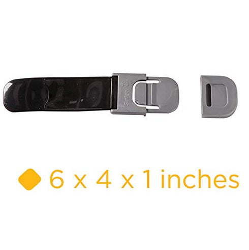 Safety 1st SS Multi-Purpose Appliance Lock, 4PK, Silver...