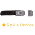 Safety 1st SS Multi-Purpose Appliance Lock, 4PK, Silver...