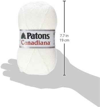 Patons Canadiana Yarn, White......