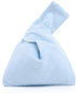Cotton Canvas Plain Color Canvas Wrist Wristlet Handbag Sleeve Knot Pouch Portable Purse Tote Gift Bag...