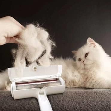 Pet Hair Remover - Lint Roller for Dog and Cat Hair | Portable, Reusable, Eco-Friendly Pet Hair Remover Brush for Couches, Carpet, Bedding, Clothe...