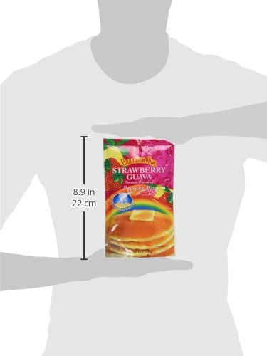 Hawaiian Sun Strawberry Guava Pancake Mix, 6 Ounce...