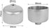 DEDC BMW and Volvo Oil Filter Wrench for 86mm Cartridge Style Filter Housing Caps Removal Tool Oil Filter Socket Wrench Kit with 16 Flutes...