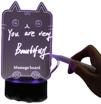 New 2023 Erasable Writing Board with Multi Color Option (Cat)...