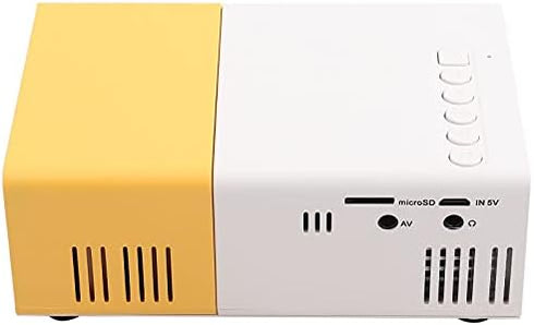 Mini LED Projector,Mini Portable Private Home Theater Projector,1080P HD Indoor&Outdoor Multi-Function Travel Projector,for Home Party/Entertainme...