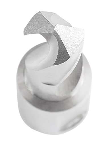 Accusize Industrial Tools 9/16 Inch Dia of Drill H.S.S. Fully Ground Drill with 3/4 Inch Weldon Shank, 1 Inch Cutting Depth, 0519-1916...