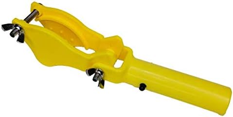 Swimables Algae Gone Swimming Pool Tablet Holder - Algae Stain Remover Tool for Pool Maintenance - for 3 Inch Tablets Yellow...