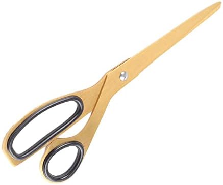 8" Multipurpose Scissors Stainless Steel Sharp Scissors Craft Scissors Office Household Scissors for Office Home General Use Gold...