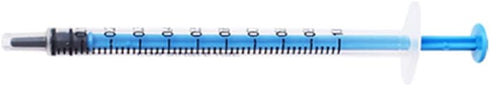 15 pcs 1ML/CC Plastic Syringe Disposable Individual Sealed Wrap Without Needle with Measurement for Scientific Feeding Pets Labs Watering Dispensi...