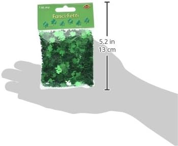Fanci-Fetti Shamrocks (green) Party Accessory (1 count) (1 Oz/Pkg)...