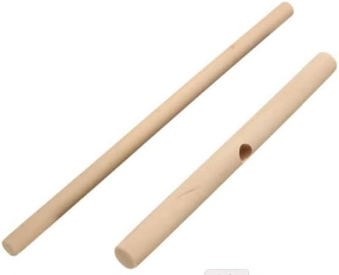 Pre-assembled! HipGirl Wooden Crepe Spreader,Pancake Crepe Tools,??Spatula Sticks for Griddle,Dosa Making&Crepe Making Accessories for Flat Tortil...