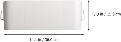 Diaper Organizer Box Baby Crib Hanging Diaper Diaper Storage Bin Nursery Organizers for Changing Table Crib Baby Stroller...