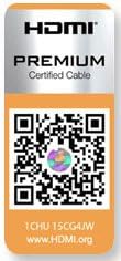 BJC Series-FE Bonded-Pair High-Speed HDMI Cable with Ethernet, 2 Foot, Black...
