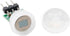 HC-SR312 AM312 Mini PIR Human Body Motion Sensor Module Pyroelectric Infrared IR Distance Detector for Arduino (Pack of 5)...