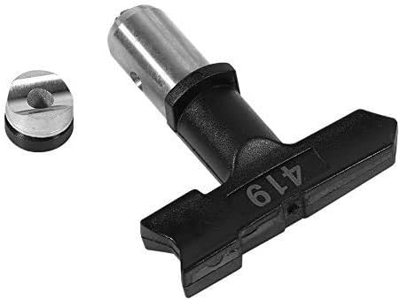Reversible Airless Paint Sprayer Nozzle Tips Black Airless Spray Gun Tips Reversible Tungsten Steel Paint Sprayer Nozzle Accessoies Sprayer Tip No...