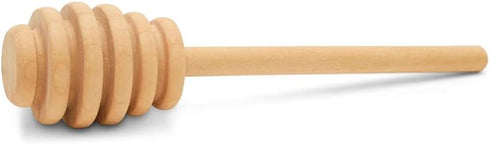 Wooden Honey Dipper Sticks, Honey Comb Wand Stirrers for Tea, Honeycomb Dripper Stir Spoons, Wood Dabber Combs Drizzler Sticks for Cake Pops, 4" C...