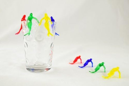 Mermaid Picks - Mermaid Cocktail Drink Markers - Pack of 72...