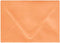 Orange Fizz A1 Euro Flap Envelopes, 3 5/8 x 5 1/8 inches, Set of 10, Made from Pop-Tone Paper...