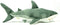 The Great White Stuffed Animal Plush Sea Shark Plush Doll (32cm)...