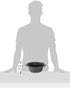 Trudeau Structure Silicone Fluted Cake Pan, Grey & Mint, 8.5 Cups...