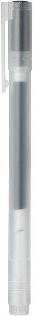 MUJI Gel Ink Ballpoint Pen Cap Type 10-Pieces Set, 0.5 mm Nib Size, Black...