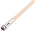 1Pc Light Brown Wooden Pencil Extender,Adjustable Art Pencil Lengthener,Pencil Extender Holder with Aluminum Handle for Colored Pencils Crayon Pen...