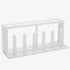 Hilitand Test Tube Rack, 6 Holes 6 Slots Plastic Test Tube Holder Storage Stand for Drying Less Than 25mm Tubes White...