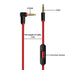 Replacement Audio Cable Cord Wire with in-line Microphone and Control Compatible with Beats Solo 2 Solo 3, Studio 3, Pro, Detox, Wireless, Mixr, E...